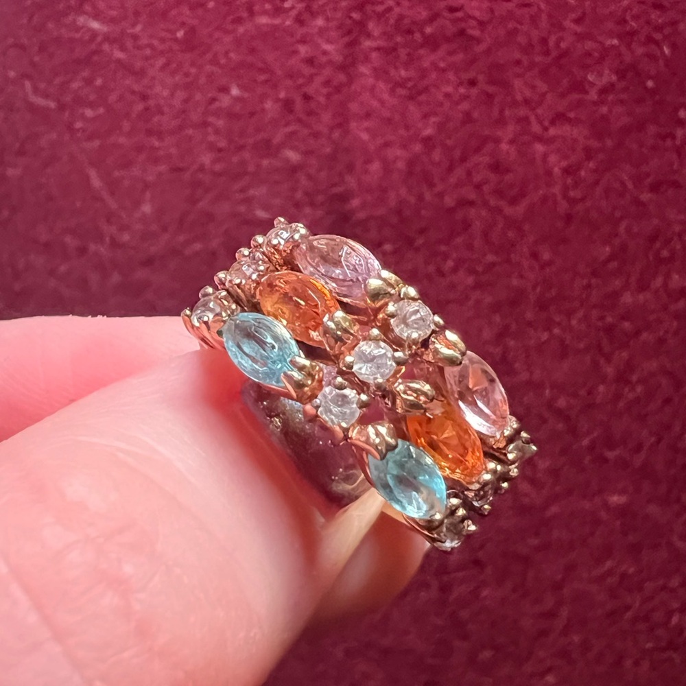 Multi Stone Ring - image 2